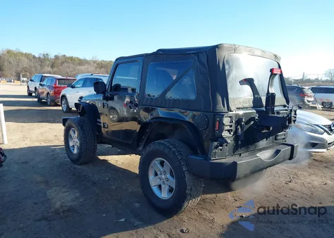 2014 Jeep Wrangler Sport z USA, uszkodzony, nr VIN 1C4AJWAG7EL307980